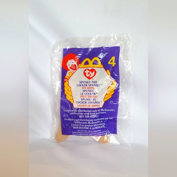 Spunky the Cocker Spaniel - TY Teenie  Beanie Baby - Picture 4 of 8